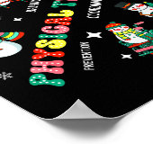 Physical Therapy Christmas Snowman Pt Physical The ポスター (角)