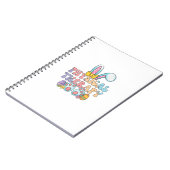 Physical Therapy Happy Easter Bunny Eggs PT Therap ノートブック (左側)