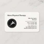 Physical Therapy Medical Logo Template 名刺 (正面)