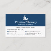 Physical Therapy Office 名刺 (正面)