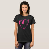 Physical Therapy Physical Therapist Heart Valentin Tシャツ (正面フル)