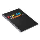 Physical Therapy PT Therapist Physiotherapy ノートブック (右側)