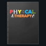 Physical Therapy PT Therapist Physiotherapy ノートブック<br><div class="desc">Funny PT Physical Therapy Gift Therapist Month is a funny design with the saying Physical Therapy.</div>
