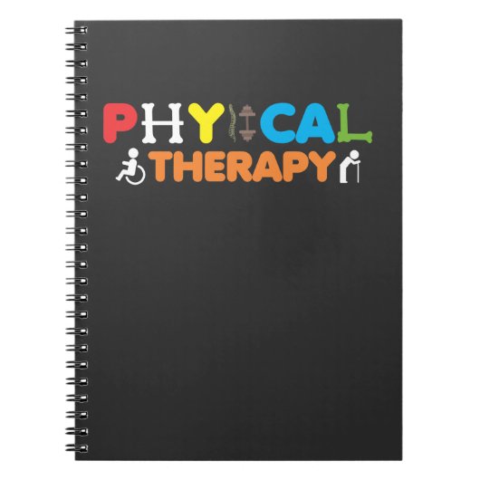 Physical Therapy PT Therapist Physiotherapy ノートブック (正面)