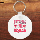 Physical Therapy Squad Valentines Day Pt Pta Vale  キーホルダー (正面)