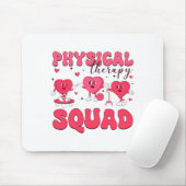 Physical Therapy Squad Valentines Day Pt Pta Vale  マウスパッド (マウス)