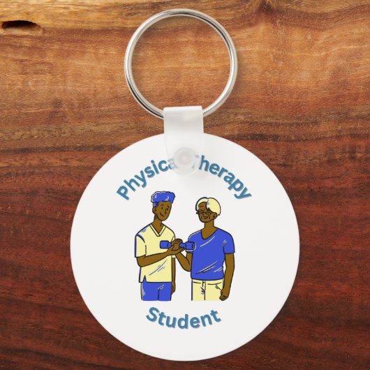 Physical Therapy Student キーホルダー (正面)