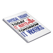 Physical Therapy Today It Hurts Tomorrow It Works ノートブック (右側)