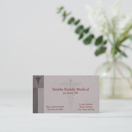 Physicanの名刺 名刺 (スタンド正面)