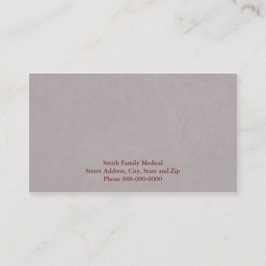 Physicanの名刺 名刺 (裏面)