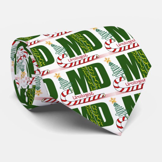 PHYSICIAN泌尿器科医のメリークリスマスの博士 ネクタイ (ロール)