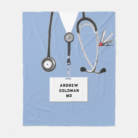 Physician フリースブランケット (正面)