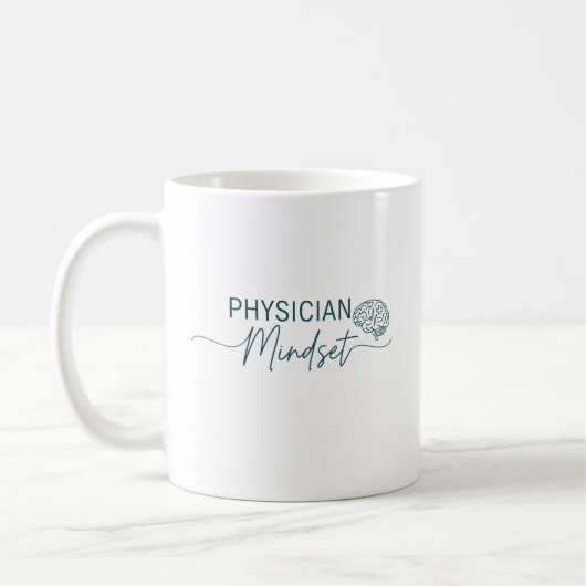 Physician Mindset コーヒーマグカップ (左)