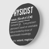 physicist ラージ壁時計 (傾斜)