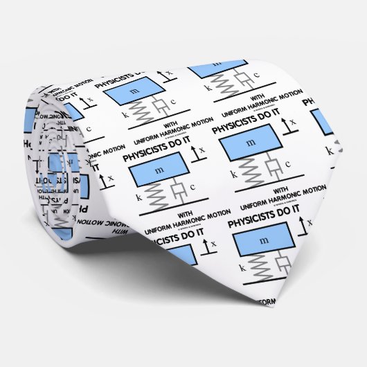 Physicists Do It With Uniform Harmonic Motion ネクタイ (ロール)