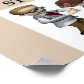 PHYSICS文字列理論ポスター ポスター (角)