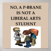 PHYSICS文字列理論ポスター ポスター (正面)