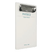 Physics Clipboard – Minimal Design| カスタム名 ミニクリップボード (アングル)