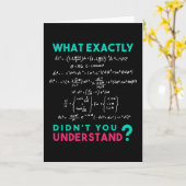 Physics formula Joke カード (黄色い花)