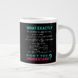 Physics formula Joke ジャンボコーヒーマグカップ