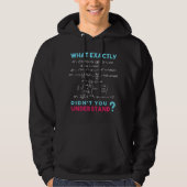 Physics formula Joke funny Math パーカ (正面)