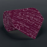 Physics Gift Ideas for Physicists Tie-Burgundy Red ネクタイ<br><div class="desc">Not sure what to get for the physics fan in your life? This is one great idea with a cool design of neat physics diagrams and formulas!</div>