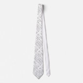 Physics Gift Men's Accessories Neck Tie ネクタイ (正面)