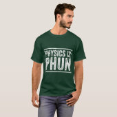 Physics Is Phun レトロ Tシャツ (正面フル)