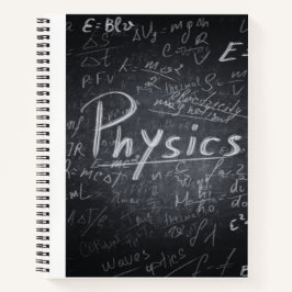 PHYSICS NOTES(BLACK SHADE)ノートブック ノートブック