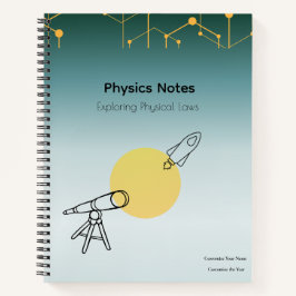 Physics Notes Notebook ノートブック