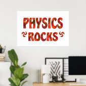PHYSICS ROCKS ポスター (ホームオフィス)