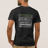 Physics Tシャツ(Dark) Tシャツ (裏面)