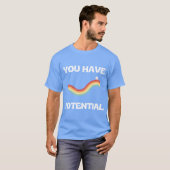 Physics teacher funny you have potential teacher d tシャツ (正面フル)