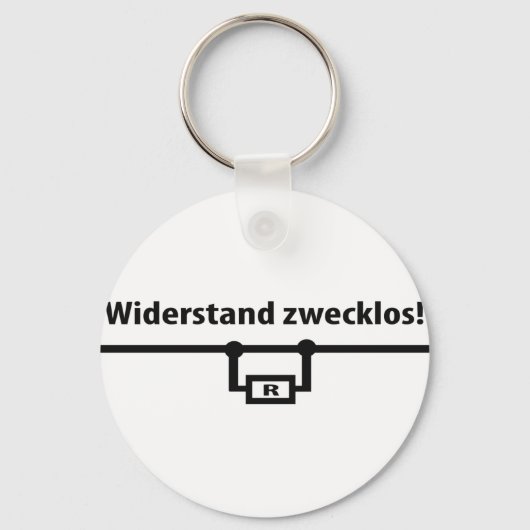 Physik Widerstand zwecklosアイコン キーホルダー (正面)