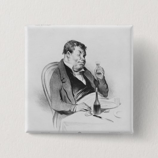 physionomiqueシリーズの「Galerie」の、ボルドー 缶バッジ (正面)