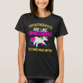 Physiotherapist Unicorn、Magic Unicorn Physio Tシャツ (正面)