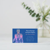 Physiotherapy and Sports Injury Business Card 名刺 (スタンド正面)