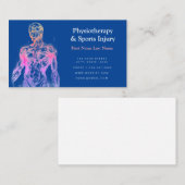 Physiotherapy and Sports Injury Business Card 名刺 (正面/裏面)