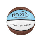 Phyxiusロゴ ミニバスケットボール (正面)