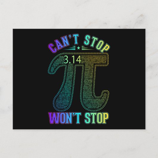 Piおもしろい Math 3.14 ポストカード (正面)