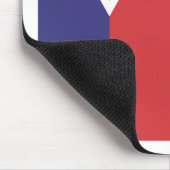 PIおよび米国の旗 マウスパッド (コーナー)