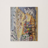 Piからの1821年にLangadaそしてCompotiの戦い、 ジグソーパズル (縦)