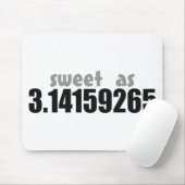 Piとして菓子 マウスパッド (マウス)