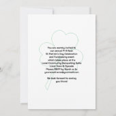 PIとビールST PATRICKS DAY招待状 招待状 (裏面)