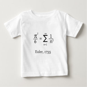 PiのためのEulerの方式 ベビーTシャツ