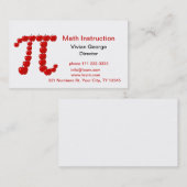 Piのりんご、アップルパイ 名刺 (正面/裏面)