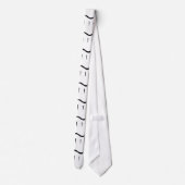 Piのタイ2のおたくの物のオタク系のな人のタイ ネクタイ (裏面)