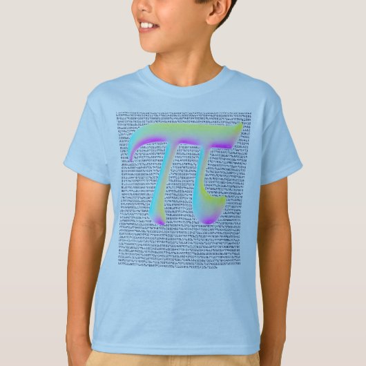 PiのディスコのPi Tシャツ (正面)