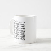 piのマグ コーヒーマグカップ (正面左)