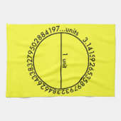 Piの円 キッチンタオル (横)